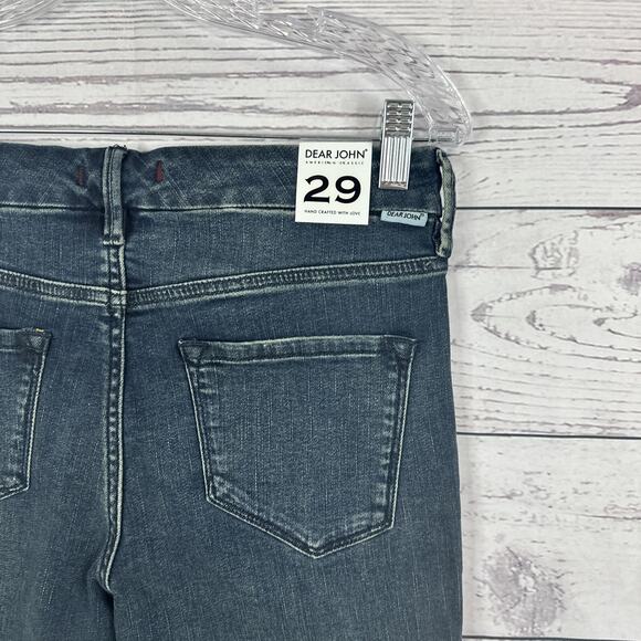 Dear John Jeans Womens 29 Blue Gisele High Rise Skinny Stretch Comfort Highmore - Picture 6 of 15